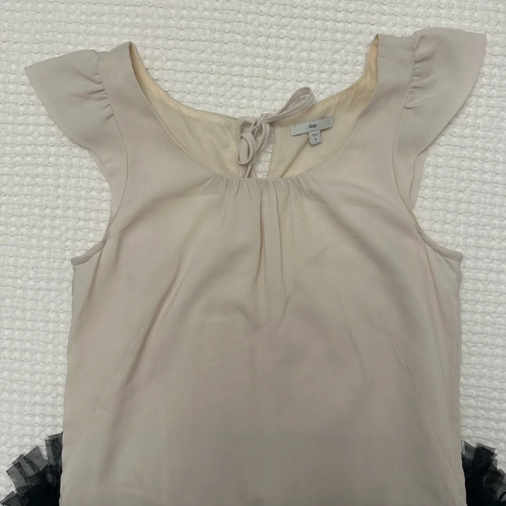 GaP Black Ruffled Dress - Picture 3 of 5